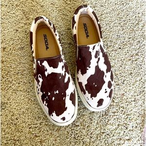 Soda brand slip on shoes